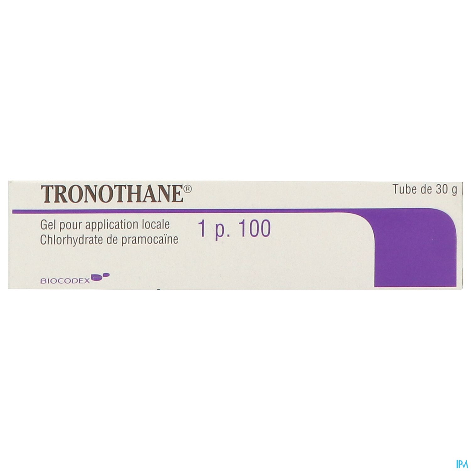 TRONOTHANE 1% GEL TUB 30G 1
