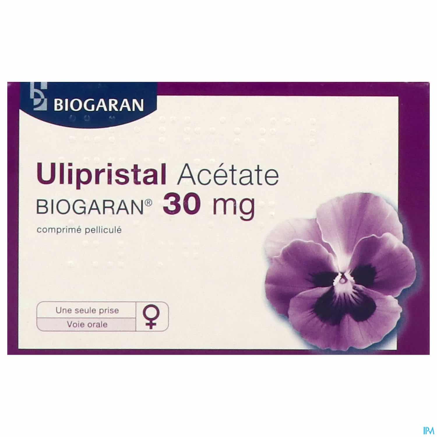 ULIPRISTAL ACETATE 30MG BGR CPR 1