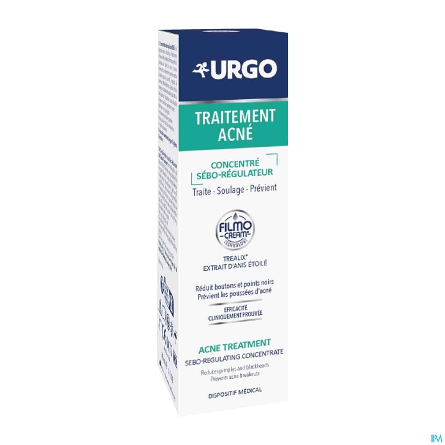 URGO CONCENT SEBO-REGULATEUR 30ML