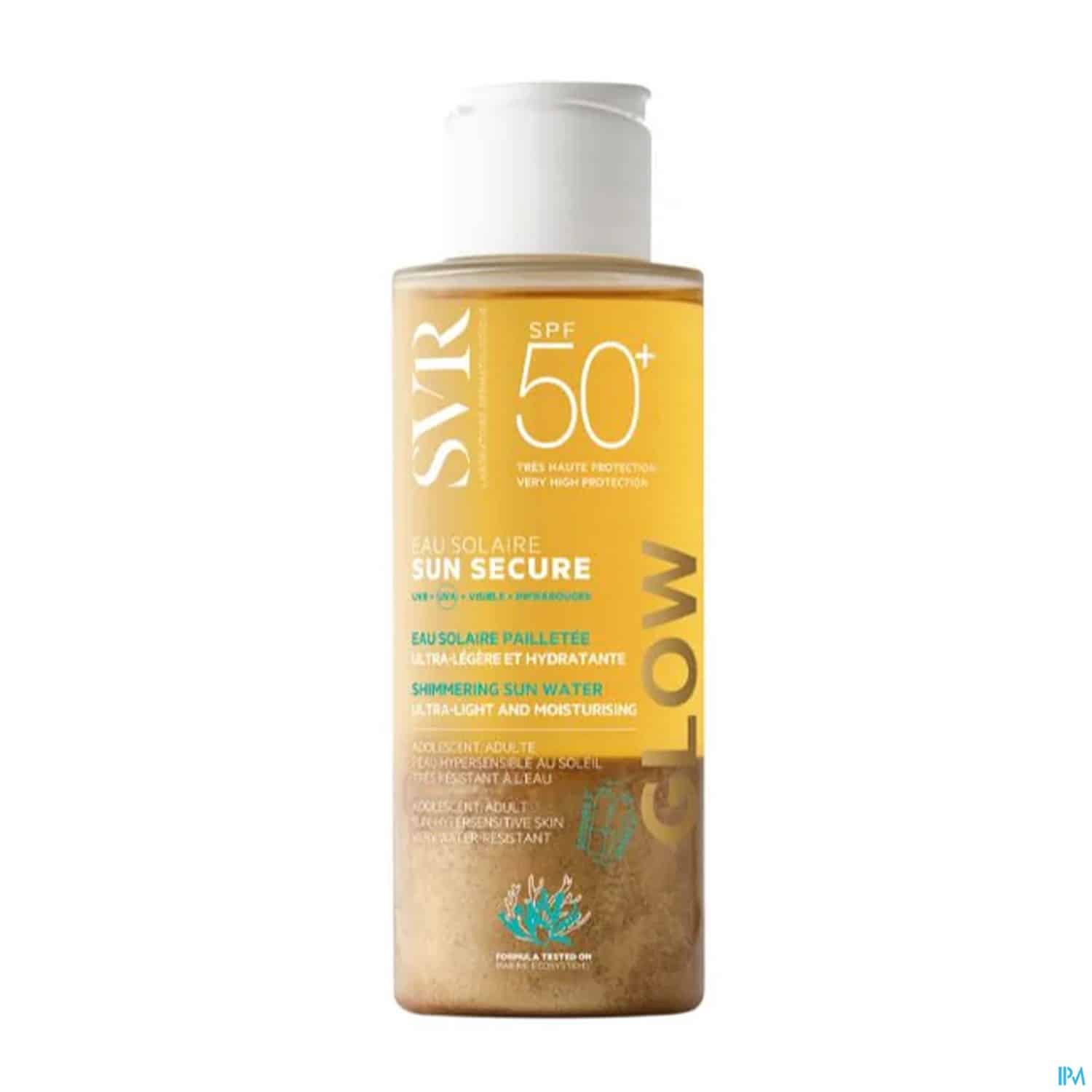 SUN SECURE EAU SOLAIRE GLOW SPF50+