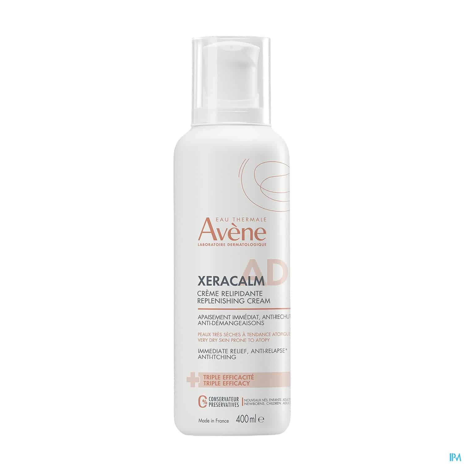 AVENE XERACALM A.D CR RELIP 400ML