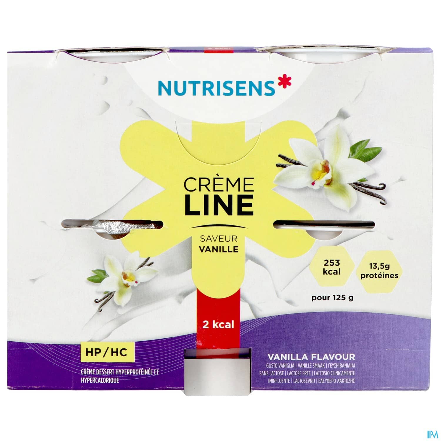 CREMELINE 2KCAL VANILLE 4X125G