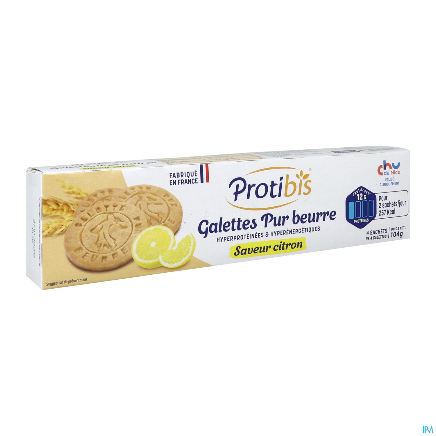PROTIBIS GALETTE HP-HC CITRON