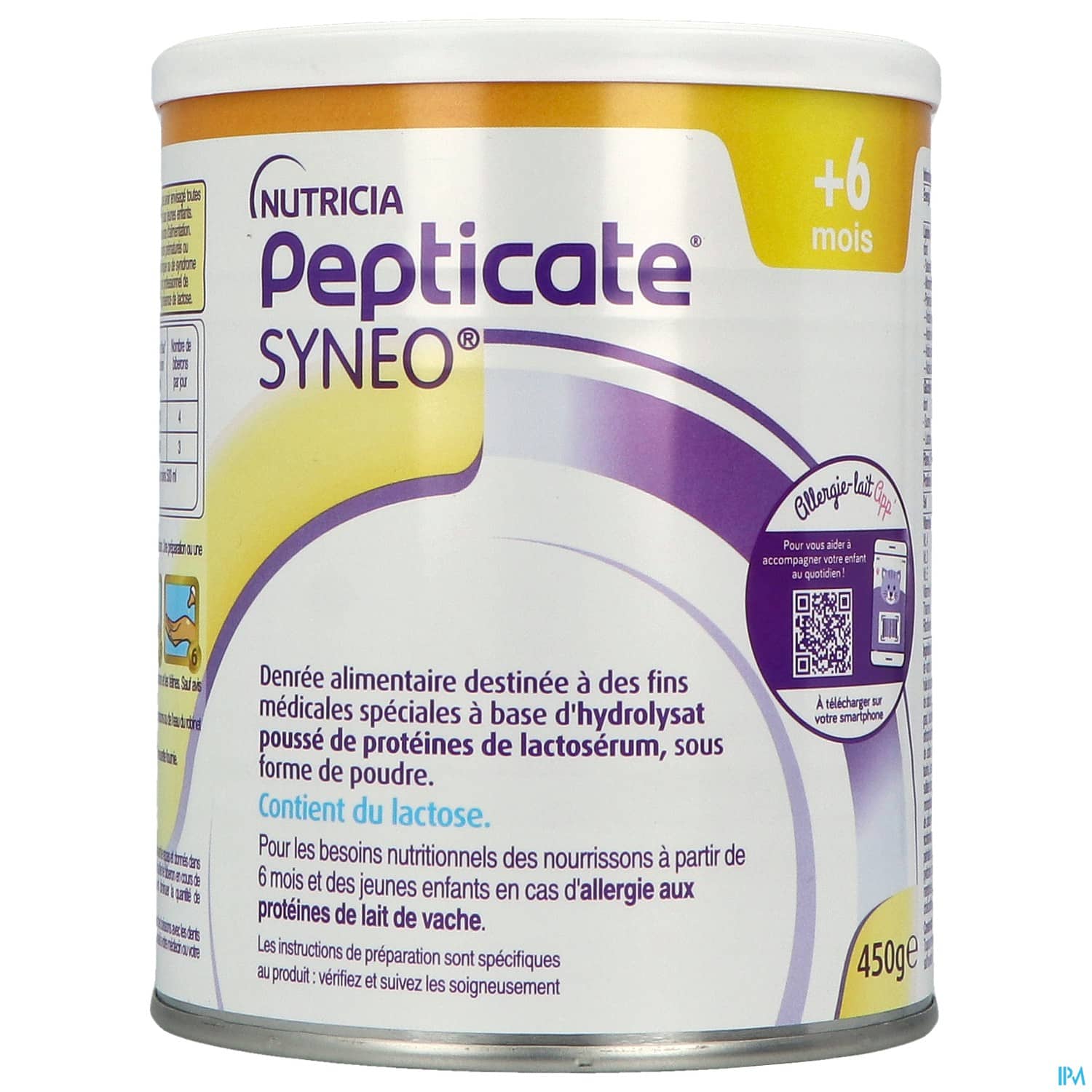 GALLIA BB EXP PEPTICATE +6M 450G
